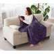 thumbnail image 5 of Manta de forro polar Blanket Utopia, color morado, 300 g/m², microfibra, 5 of 9