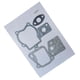 thumbnail image 4 of Reemplazos De Juntas De Papel De Reparación Duraderas Para Cortacésped Estilo C, 4 of 5