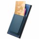 thumbnail image 4 of Funda de Cuero Magnética con Tarjetero para Samsung Galaxy S23 Ultra Cubierta Delgada Azul, 4 of 5