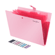 thumbnail image 1 of Stay Organized in Style with our Cute 5-Pocket Expanding File Folder with Labels - Perfect for School, Office, and Home Use!, 1 of 5