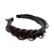 thumbnail image 5 of Diadema Trenzada para El Cabello, Diadema Trenzada Ancha, Peinado para El Cabello, Banda para El Cabello Gruesa, Banda para El Cabello Trenzada para M marrón oscuro, 5 of 5