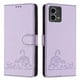 thumbnail image 5 of Funda tipo cartera FOXDOCK para Motorola MOTO G Stylus 5G 2024 con soporte, ranuras, RFID, diseño de gato, 5 of 5
