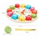 thumbnail image 3 of Bloques De Madera Reloj De Madera Montessori En Ingles, 3 of 3