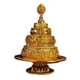thumbnail image 4 of Budista tibetano que ofrece esculturas religiosas, colección hecha a mano, regalo de bendición, estatua decorativa, plato de Mandala para escritorio y, 4 of 5