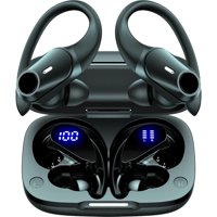 Aaronmei Auriculares Inalámbricos Bluetooth 5.3 Negro