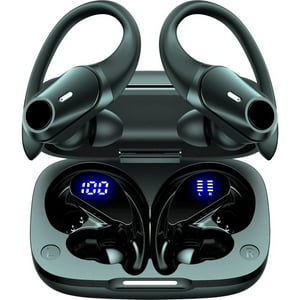 Aaronmei Auriculares Inalámbricos Bluetooth 5.3 Negro
