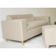 thumbnail image 2 of Sofa Tres Cuerpos Mas Dos Puff Beige Lino, 2 of 3