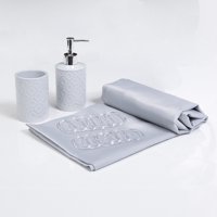 Mashini - Set Baño 4 Pzas Gris