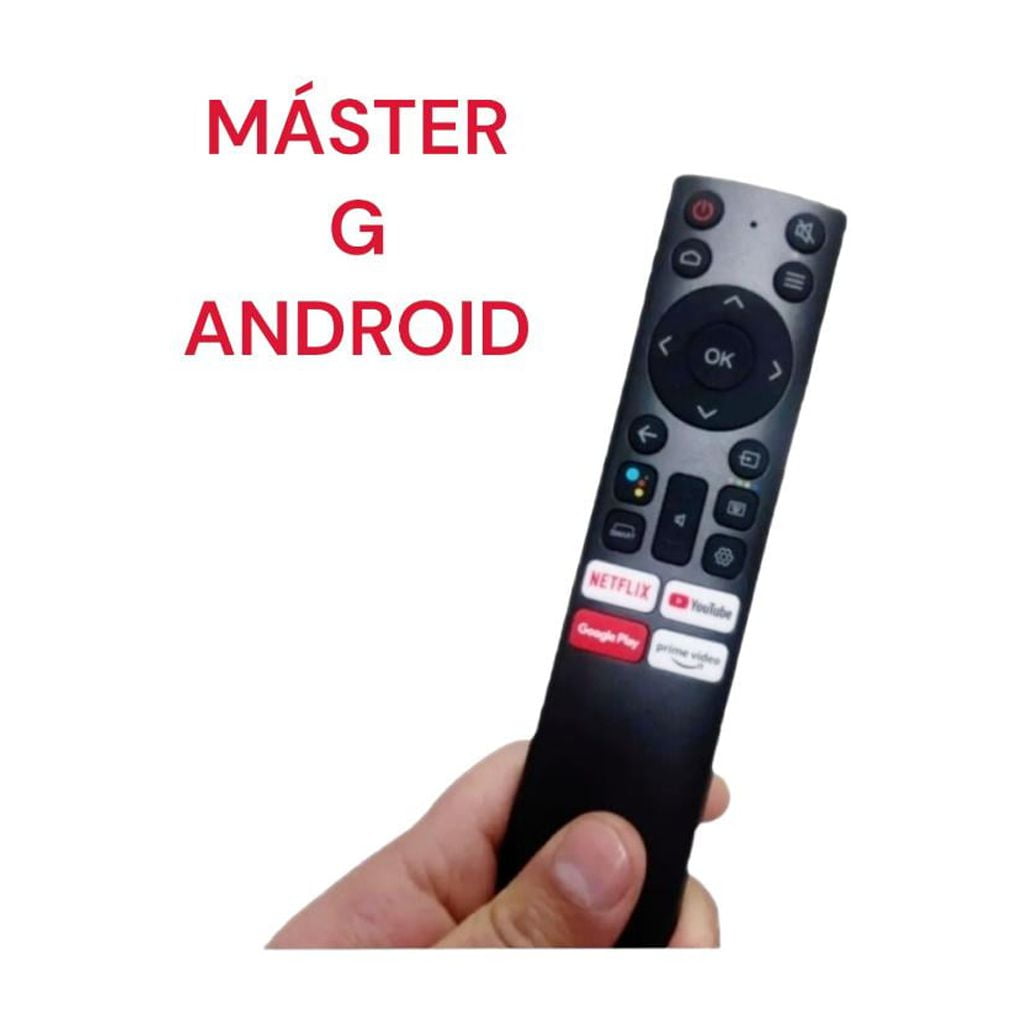 Control Remoto Master G  Smart Tv Full Hd Netflix Youtube  Prime Video Google Play