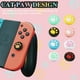 thumbnail image 3 of 28-Piece Cute Cat Claw Thumb Grip Caps, Soft Silicone Analog Stick Covers, Joystick Caps Compatible With Nintendo Switch, Switch Lite, And JoyCons Controllers-Multicolor, 3 of 6