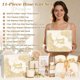 thumbnail image 2 of Set de regalo TsunNee Champagne Rose, 10 piezas, manta 50 x 67 in, 2 of 3