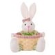 thumbnail image 2 of Canasto De Conejo De Pascua, Canasto Tejida A Mano, Canastos De Huevos De Pascua Adorables Reutilizables Para Mujer, 2 of 3