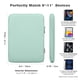 thumbnail image 2 of Funda para tableta MoKo de 9 a 11 pulgadas para iPad Air/Pro 11, verde menta, 2 of 8