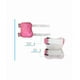thumbnail image 2 of Monopatín luces t-go ruedas + casco y protecciones rosado, 2 of 3