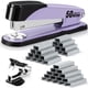 thumbnail image 1 of Stapler Deli Heavy Duty, tira completa con capacidad para 50 hojas, color morado, 1 of 7
