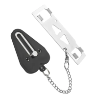 Genérico - Cerradura De Puerta De Hotel Portátil Antirrobo De Viaje Color Negro