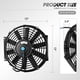thumbnail image 2 of Ventilador eléctrico del radiador de enfriamiento DNA MOTORING 12" kit delgado, 2 of 8