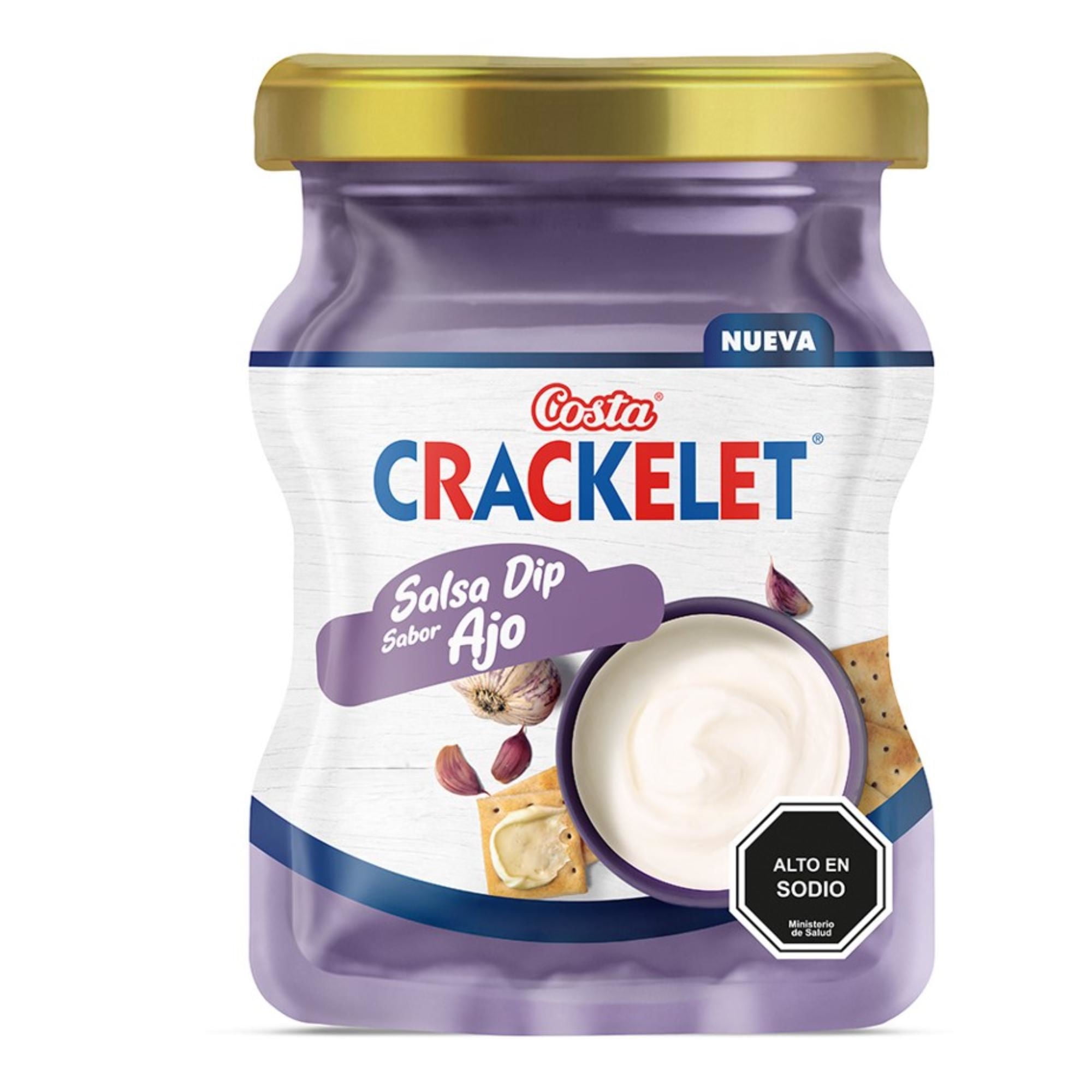 Salsa Dip Ajo 110 g Crackelet