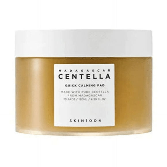 Skin1004 - Madagascar Centella Almohadilla Calmante Rápida 70 Almohadillas (130ml)