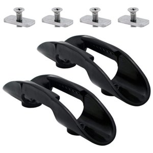 Ioensy - Clips De Soporte Para Paletas De Kayak, Remos, Barco Marino Con Tornillos, Hardware, 2 Uds.