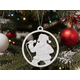 thumbnail image 1 of Adorno navideño de Santa rockero, 1 of 2