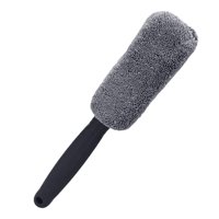 Magideal - Cepillo Para Ruedas Cepillo De Limpieza Reutilizable Para Vehículos Motores Radios Guardabarros , Gris 27Cmx5Cm