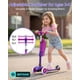 thumbnail image 4 of Ruedas Kick Scooter Gotrax KS3 para niños con iluminación LED, color morado, 4 of 9