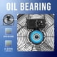 thumbnail image 5 of Ventilador de suelo Tornado, 30 cm, alta velocidad, 3 velocidades, negro, 5 of 7