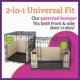 thumbnail image 2 of Protector acolchado para jaula de perro Pet Dreams 150 cm caqui XXL, 2 of 9