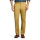 thumbnail image 1 of Pantalones IZOD American Chino con la parte delantera plana y ajustados para hombre, color caqui, 1 of 6