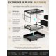 thumbnail image 5 of Secador  De Platos Escurridor De 2 Niveles Con Bandeja, 5 of 6