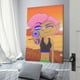thumbnail image 3 of Princesa del Espacio Lésbica Cuadro decorativo colgante - Arte de pared - Póster enmarcado - Decoración de pared - Regalos para familia, amigos y aficionados 20*30 cm, 3 of 6
