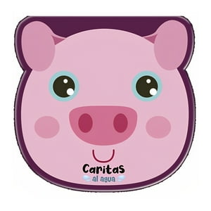 Latinbooks - Libro Caritas Al Agua - Cerdito - Equipo Editorial
