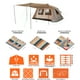thumbnail image 5 of Carpa Camping Quintay 8 Personas Bosscamp 3000 Mm Cubre Techo Largo Toldo Extendido, 5 of 13