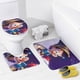 thumbnail image 4 of Las aventuras de Pinocho-theme 4-Piece Shower Curtain Set with Rugs, Waterproof Bathroom Decor Set Includes Bath Mat, U-Shaped Rug, Toilet Lid Cover and Curtain with Hooks, 4 of 6