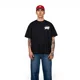 thumbnail image 1 of Polera Oversize Hombre Negra Estampa Pecho Whatup, 1 of 3