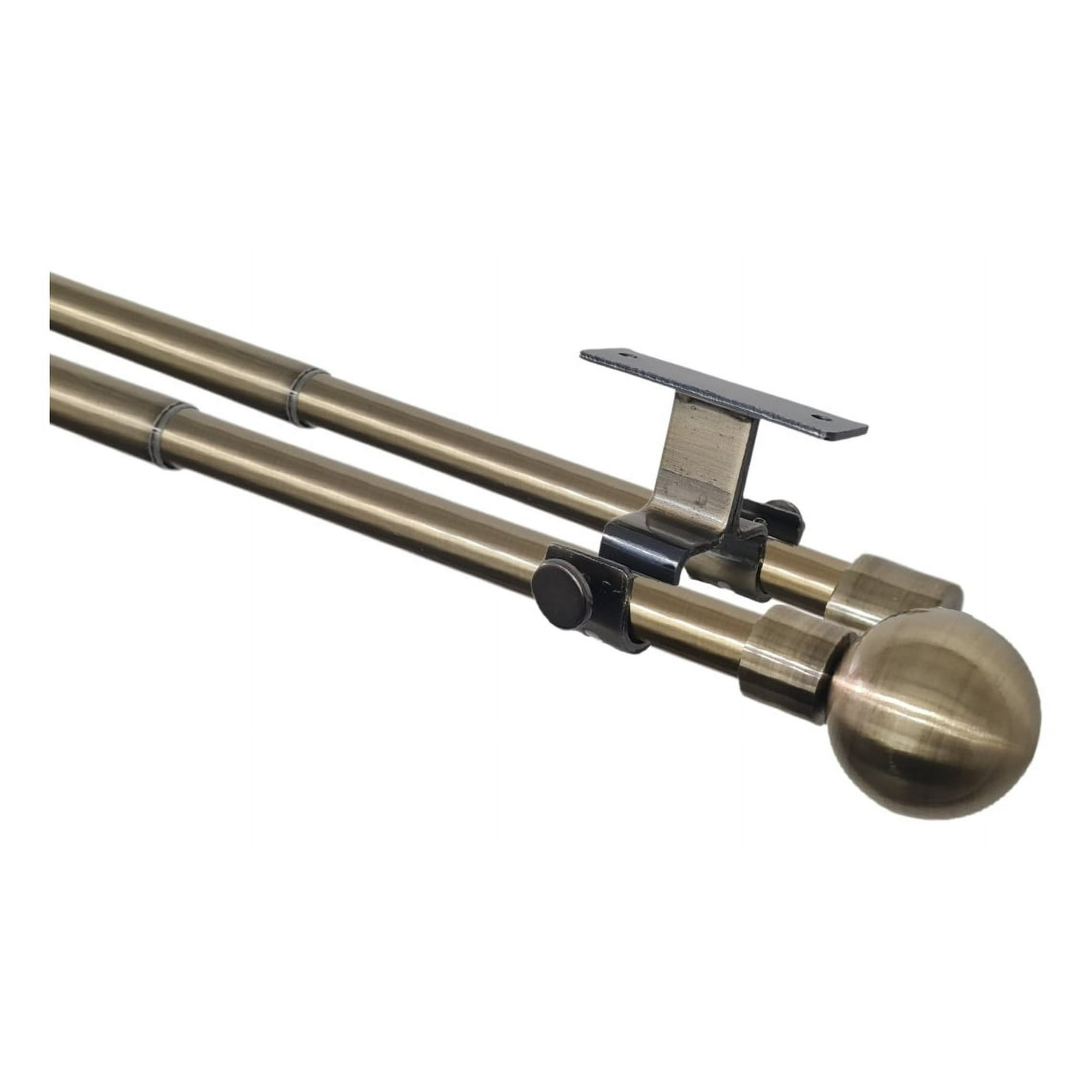 Metalhsa - Set Extensible Techo 120-210 Cm Color Bronce Terminal Bola
