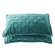 thumbnail image 1 of Fundas de almohadas con diseño gamuza 50x75 cm color turquesa, 1 of 2