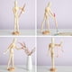 thumbnail image 4 of Modelo De Figura Artística De Madera Articulada 33 Cm Paquete De 3, 4 of 9