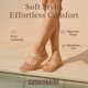 thumbnail image 5 of Sandalias ajustables para mujer CUSHIONAIRE impermeables con doble hebilla, 5 of 9