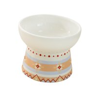 Ioensy - Comedero Elevado Para Mascotas Y Bebedero Estación De Alimentación Tazones De Comida Para Gatos Elevados Estilo D