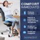 thumbnail image 2 of Cojín de asiento bonmedico Standard Viscoelástica en gel, 2 of 9