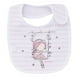 thumbnail image 2 of Babero De Algodón Impermeable Blanco Niña Rayas Niña, 2 of 2