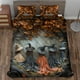 thumbnail image 1 of Beautiful Witch - Juego de edredón personalizado de bruja, 1 of 3