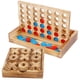 thumbnail image 1 of Set de juegos de mesa Glintoper Tic Tac Toe y 4 in a Row Wood, 1 of 7