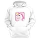 thumbnail image 1 of Polerón Canguro Unicornio Blanco Talla S Unisex, 1 of 2
