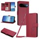 thumbnail image 1 of Funda Cartera Trébol para Google Pixel 11 Pro con Ranuras Tarjetas y Carga Inalámbrica Rojo, 1 of 6