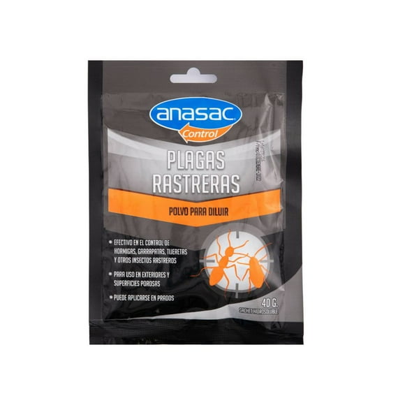 Insecticida Plagas Rastreras 2.5 WP 40grs - Anasac