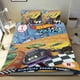 thumbnail image 1 of Hot Wheels: A Correr Conjunto de sábanas temático, trío de piezas, cómodo y amigable con la piel, diseño único, regalo de decoración para el hogar para familiares, amigos y fans, 90 cm * 190 cm, 1 of 6