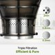 thumbnail image 5 of Exprimidor AMZCHEF con conducto de 14,7 cm de ancho – 3 en 1, 5 of 9